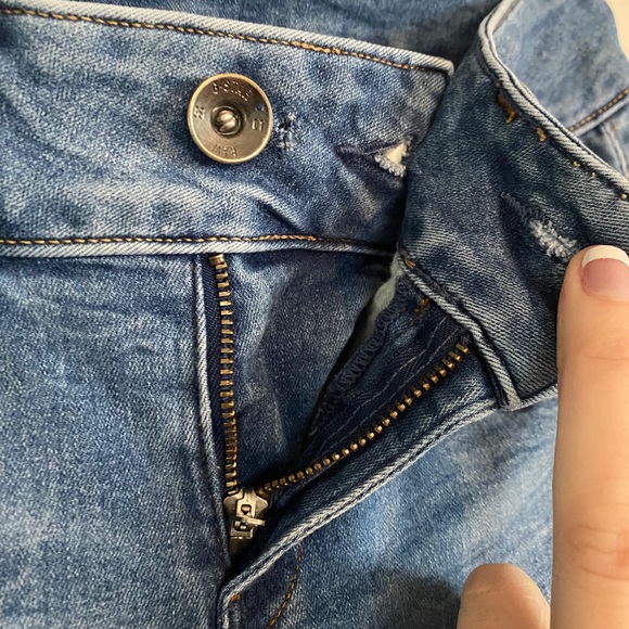 Raw Stretchy Skinny low/mid rise Tall Jeans - Picture 6 of 8